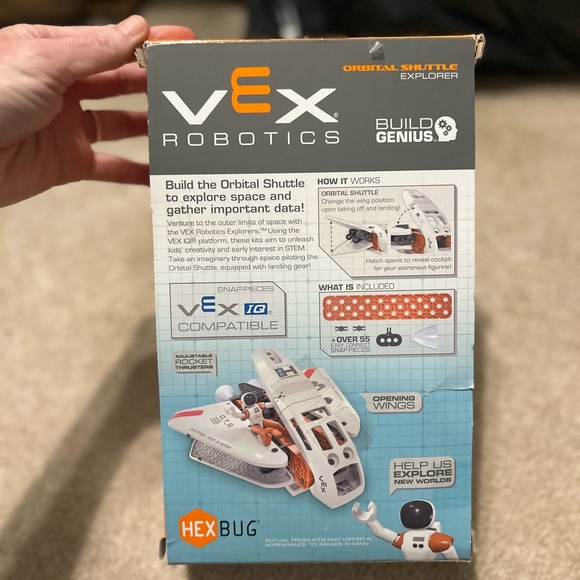 HEXBUG VEX Robotics Space Shuttle Building Set - Picture 2 of 5